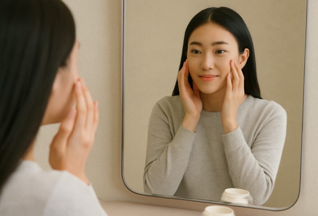 빛나는 피부를 위한 단계별 스킨케어 루틴